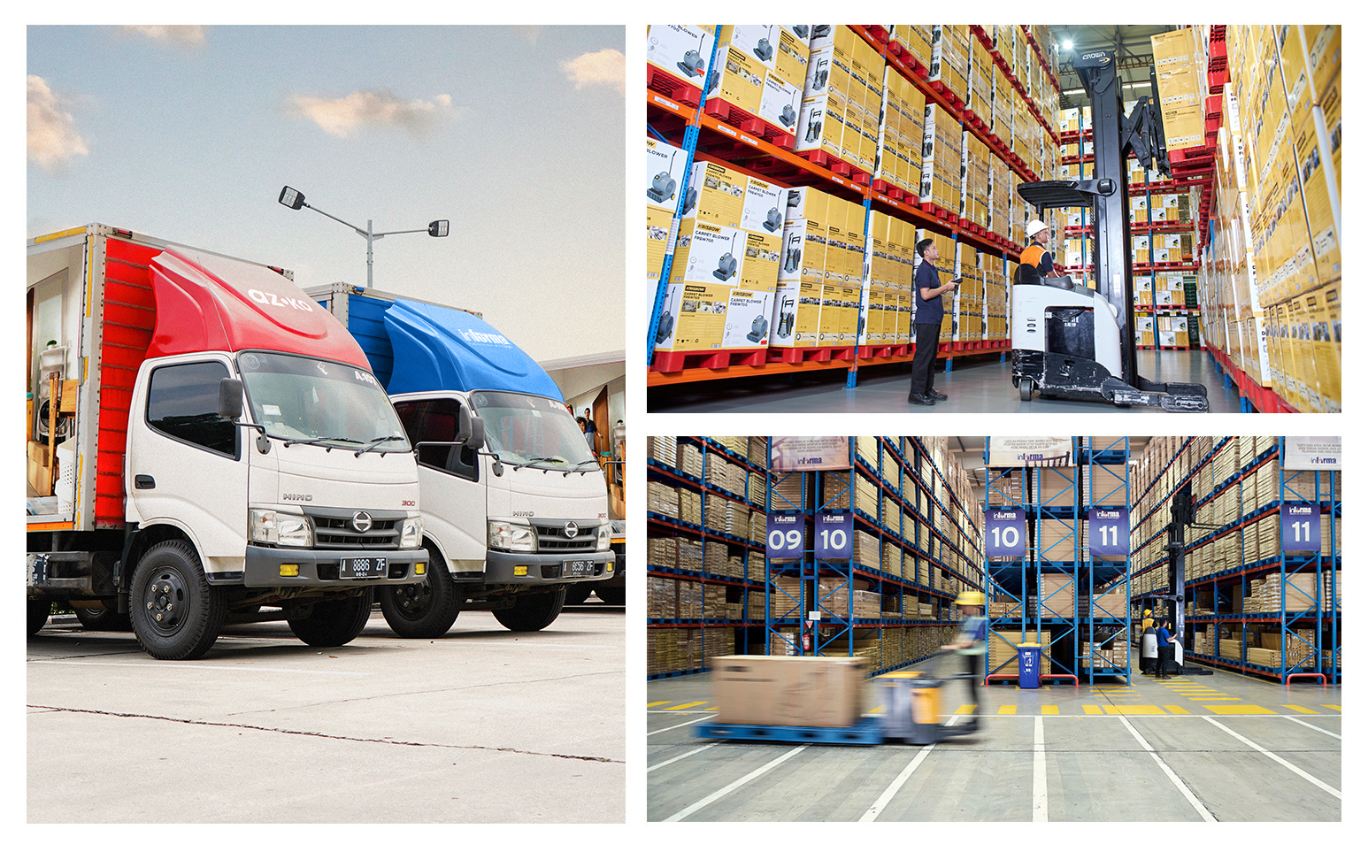 Fasilitas & Infrastruktur Pusat Distribusi