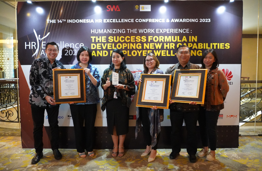 Kawan Lama Group Meraih HR Excellence Award 2023 untuk Tiga Kategori