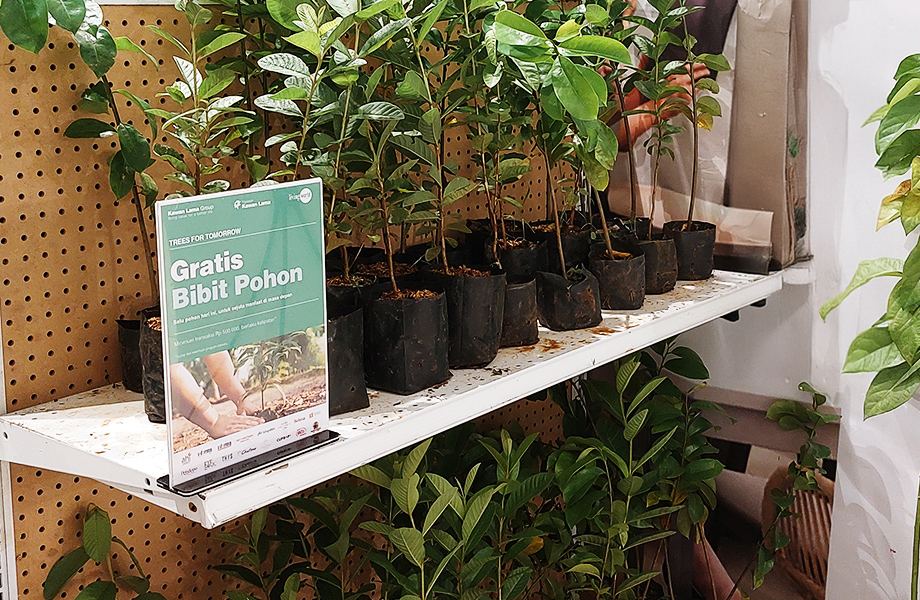 Dukung Keberlanjutan Lingkungan, Kawan Lama Group Bagikan Bibit Pohon untuk Hijaukan Indonesia