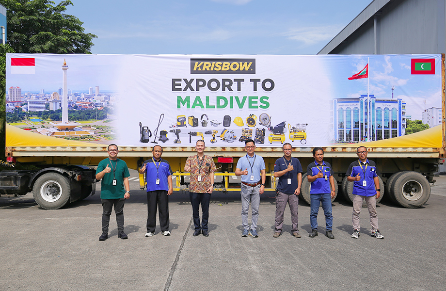 Krisbow Ekspor ke Maladewa, Perluas Jangkauan Merek Indonesia di Pasar Global