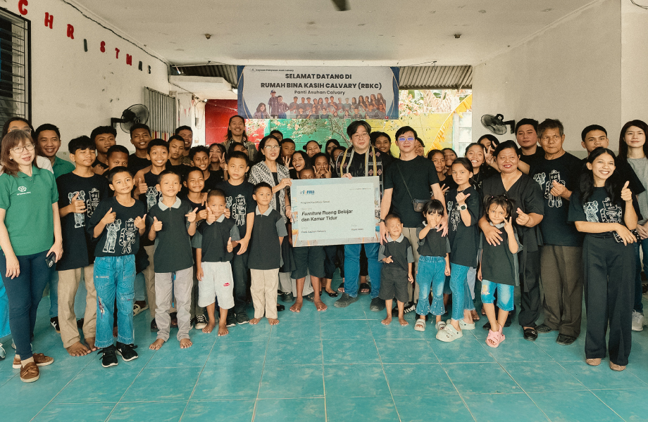 INFORMA Beri Dukungan Ruang Belajar dan Kamar Tidur untuk Panti Asuhan Calvary