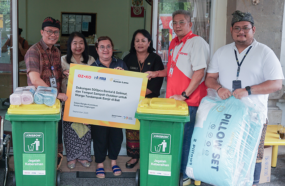 Dukungan Kawan Lama Group untuk Penanganan Dampak Bencana Bali